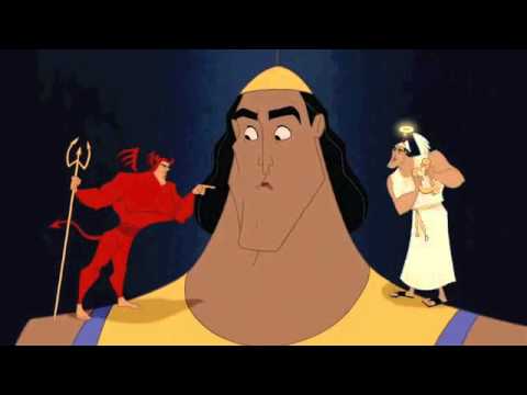 Emperor&#039;s New Groove (1/8) Best Movie Quote - Kronk&#039;s Shoulder Angel and Devil (2000)