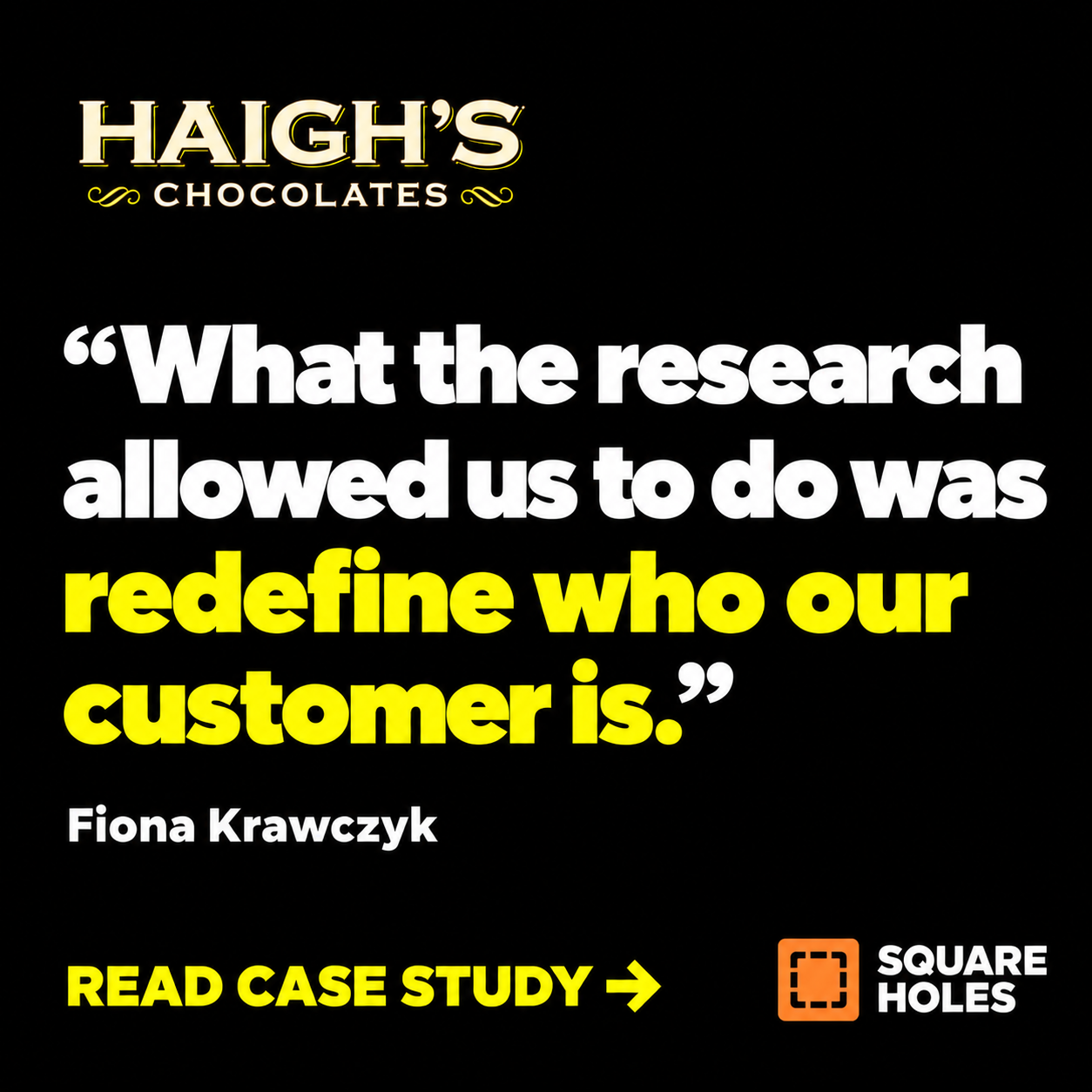 Haigh's case study