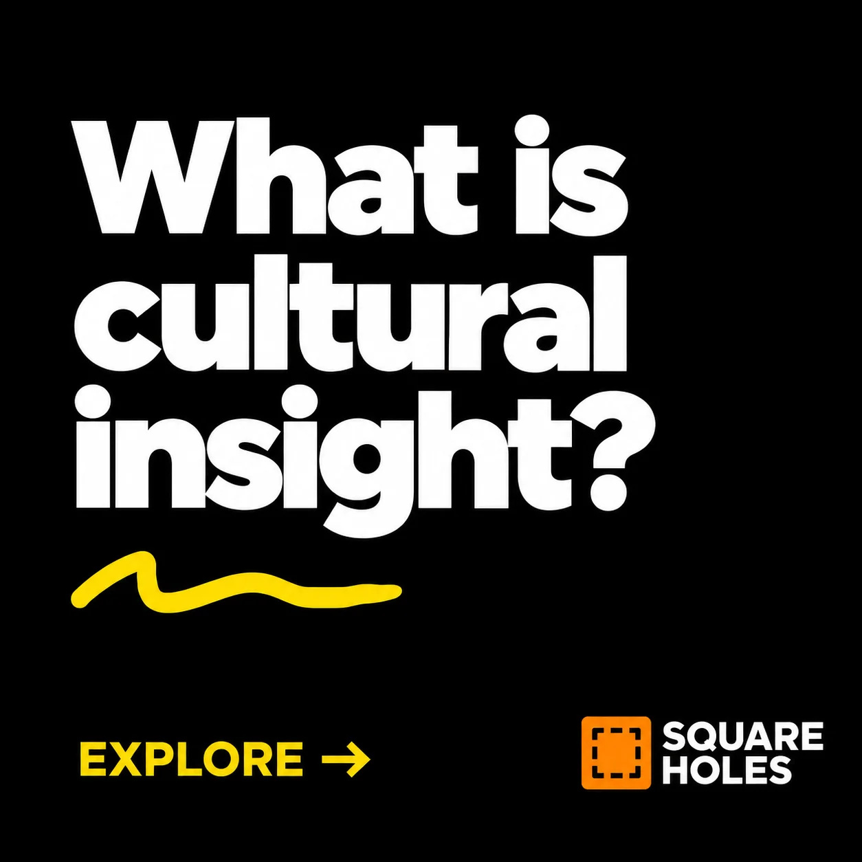 What is cultural insight?